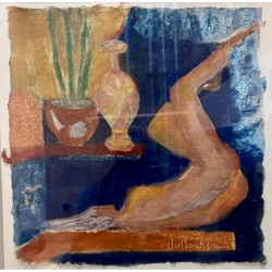 Interior with Vase by Renee duRocher